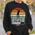 Herren Lustig Papa Loading Bald Papaater Ich Werde Papa Sweatshirt Geschenke für Ihn