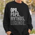 Herren Opa Und Papa Großvateratertag Sweatshirt Geschenke für Ihn