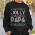 Herren Winterferien X-Mas Santa Jolly Papa Hässliche Weihnachten Sweatshirt Geschenke für Ihn