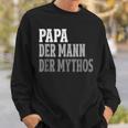 Herrenatertagsgeschenk Papa &Ater Atertag Spruch Sweatshirt Geschenke für Ihn