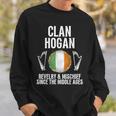 Hogan Surname Irish Family Name Heraldic Celtic Clan Sweatshirt Gifts for Him