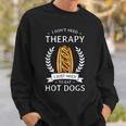 Hot Dog Hotdogs Frank Frankfurter Wiener Weenie Sausage Bun Sweatshirt Gifts for Him