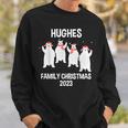 Hughes Family Name Hughes Family Christmas Sweatshirt Gifts for Him