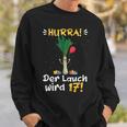 Hurra Der Lauch Wird 17 Boy 17Th Birthday Sweatshirt Geschenke für Ihn