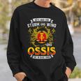 Hut Dichor Sturm Und Wind Und Ossis Die In Rage Sind S Sweatshirt Geschenke für Ihn