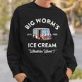 Ice Cream Truck Vintage Big Worm's Ice Cream Whatchu Want Sweatshirt Gifts for Him