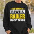 Ich Bin Der Beweis Radler Macht Schön Bier Saufen Kostüm Sweatshirt Geschenke für Ihn