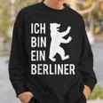 “Ich Bin Ein Berliner Geschenk” German Language Sweatshirt Geschenke für Ihn