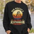 Ich Gehe Achterbahn Fahren Rollercoaster Amusement Park Black Sweatshirt Geschenke für Ihn