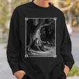 Idyllen Des Königs Gotisch Okkulten Heidnischen Gustave Dore Mittelalter Sweatshirt Geschenke für Ihn