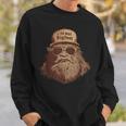 I'm Not Bigfoot Bigfoot Disguise Trucker Hat Sasquatch Sweatshirt Gifts for Him