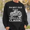 I’M Not Old I’M A Classic Father's Day Vintage Motorbike Dad Sweatshirt Gifts for Him