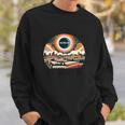Indiana Eclipse 4 08 24 America Total Solar Eclipse 2024 Sweatshirt Gifts for Him