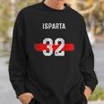 Isparta-Themen Sweatshirt, Nummer 32 Design, Schwarz Geschenke für Ihn