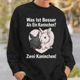 Was Ist Besser As A Rabbit Sweatshirt Geschenke für Ihn