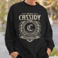 It's A Cassidy Thing You Wouldn't Understand Name Vintage Sweatshirt Gifts for Him