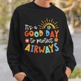 It's A Good Day To Protect Airways Respiratory Therapist Sweatshirt Gifts for Him