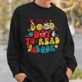 It's A Good Day To Read A Book Reading Day Cat Teachers Sweatshirt Gifts for Him