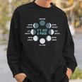 It's Just A Phase Lunar Eclipse Astronomy Moon Phase Sweatshirt Gifts for Him
