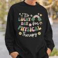 It's A Lucky Day For Physical Therapy St Patrick's Day Pt Sweatshirt Gifts for Him