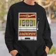 Jackpot Du Bist Ein Slot-Machine Nicht Annoying Costume Sweatshirt Geschenke für Ihn