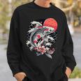 Japanischer Koi-Fish Nishikigoi Koi-Karpfen Für Damen Herren Kinder Sweatshirt Geschenke für Ihn