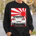 Jdm Drifting Car Race Japanese Sun Street Racing Automotive Sweatshirt Gifts for Him