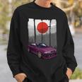 Jdm Skyline R33 Car Tuning Japan Rising Sun Drift Sweatshirt Gifts for Him