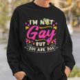 Je Ne Suis Pas Gay Mais 20$ C'est 20$ Pour Un Enterrement Deie De Garçon En Sweater e Cadeaux pour lui