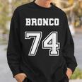 Jersey Style Bronco 74 1974 Old School Suv 4X4 Offroad Truck Sweatshirt Gifts for Him