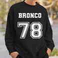 Jersey Style Bronco 78 1978 Old School Suv 4X4 Offroad Truck Sweatshirt Gifts for Him