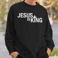 Jesus Is King Sweatshirt Geschenke für Ihn