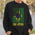Jiu Jitsu Brazilian Bjj Brazil United States Flag Brazilian Sweatshirt Gifts for Him