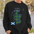 Jones Scottish Clan Tartan Scotland Sweatshirt Gifts for Him