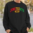 Junenth 2024 Celebrate Black Freedom 1865 History Month Sweatshirt Gifts for Him