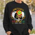 Junenth Breaking Every Chain Since 1865 African Women Sweatshirt Gifts for Him