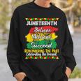 Junenth Is My Independence Day Black Pride Sweatshirt Gifts for Him