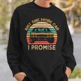 Just One More Car I Promise Vintage Mechanics Car Lover Sweatshirt Gifts for Him