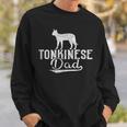 Katzenbesitzer Katzen Papa Tonkinese Dad Sweatshirt Geschenke für Ihn