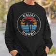 Kauai Hawaii Hi Vintage Graphic Retro 70S Sweatshirt Gifts for Him