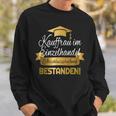 Kauffrau Im Einzelhandel I Prüfung Bestanden Ausgelernt Sweatshirt Geschenke für Ihn