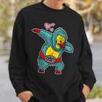 Kemonito Dabbing Mexican Luchador Mexicano Meme Sweatshirt Gifts for Him