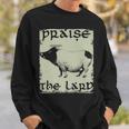 Keto Diet Praise The Lard Pork Bacon Sweatshirt Gifts for Him