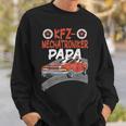 Kfz Mechatroniker Papa Schrauber Und Mechatroniker Sweatshirt Geschenke für Ihn