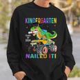 Kindergarten Graduation Class 2024 Graduate Dinosaur Boys Sweatshirt Gifts for Him