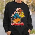 I Only Kiss Cowboys Vintage Western Cowgirl Sweatshirt Gifts for Him