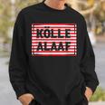 Kölle Alaaf With Red Stripes Sweatshirt Geschenke für Ihn