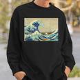 La Gran Ola De Kanagawa Coolintage Pintura Japonesa Camisa de entrenamiento Regalos para él