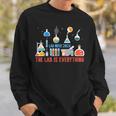 The Lab Is Everything Medical Laboratory Week 2024 Sweatshirt Gifts for Him