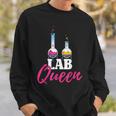 Lab Queen Lab Technician Medical Laboratory Scientist Sweatshirt Gifts for Him